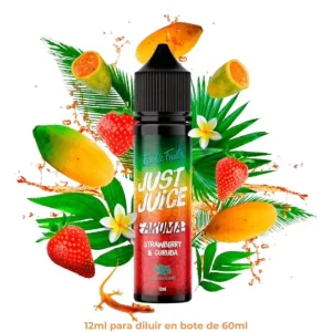 30198 aroma just juice strawberry curuba longfill 1260ml