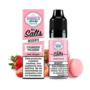dinner lady salt strawberry macaroon