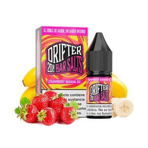 juice sauz drifter bar salts strawberry banana ice 10ml 523770