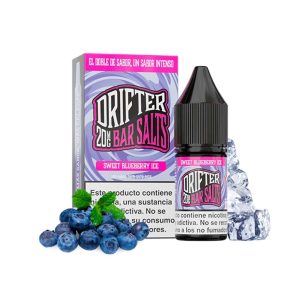 juice sauz drifter bar salts sweet blueberry ice 10ml 36378
