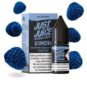 just juice nic salt blue raspberry 10ml