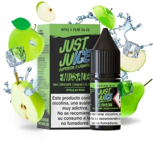 sales apple amp pear on ice just juice nic salts 10ml